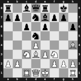 1965 Kiel Open – Round 11 – Fahnenschmidt, Gerhard – 1/2-1/2 – Kestler, Hans-Guenther – G52