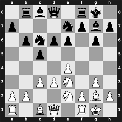 1965 Kiel Open – Round 11 – Rellstab, Ludwig – 1/2-1/2 – Schroeder, Hannes – G54