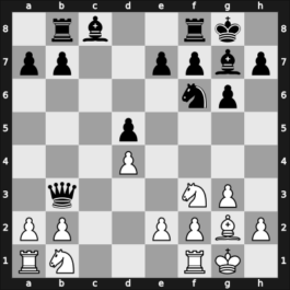 1965 Kiel Open – Round 13 – Schroeder, Hannes – 1/2-1/2 – Delander, Adolf – G65