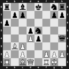 1965 Kiev – Round 1 – Sakharov, Yuri G. – 0-1 – Gerber, Andreas – G10