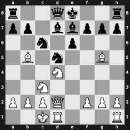 1965 Klasterec nad Orlici U18 6566 – Round 3 – Janata, Michael – 1/2-1/2 – Kosina, Vladimir – G8