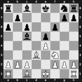 1965 Leipzig Inter 1st – Round 8 – Fuchs, Reinhart – 1/2-1/2 – Liebert, Heinz – G8