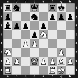 1965 Leipzig Inter 1st – Round 10 – Trifunovic, Petar – 1/2-1/2 – Liebert, Heinz – G11