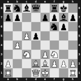 1965 Leipzig Inter 1st – Round 10 – Baumbach, Friedrich, Dr. – 1-0 – Malich, Burkhard, Dr. – G12
