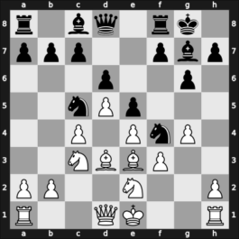 1965 Leipzig Inter-1 – Round 8 – Opocensky, Karel – 0-1 – Golz, Werner – G32