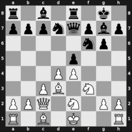 1965 Malaga – Round 11 – Palacios de la Prida, Ernesto – 1/2-1/2 – Toran Albero, Roman – G10