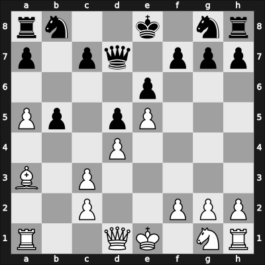 1965 Malaga ESP – Round 9 – Cuijpers, Frans Andre – 1/2-1/2 – O&rsquo;Kelly de Galway, Alberic – G9
