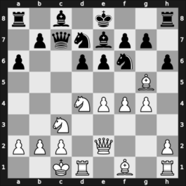 1965 Mar del Plata – Round 6 – Stein, Leon Rico – 0-1 – Najdorf, Miguel – G52