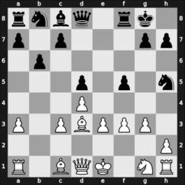 1965 Mar del Plata – Round 7 – Gheorghiu, Florin – 1/2-1/2 – Averbakh, Yuri L – G57