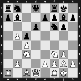 1965 Mar del Plata – Round 8 – Averbakh, Yuri L – 1/2-1/2 – Panno, Oscar – G64