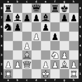 1965 Mar del Plata – Round 8 – Benko, Pal – 1/2-1/2 – Najdorf, Miguel – G66