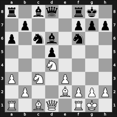 1965 Mar del Plata – Round 9 – Acosta Garcia, Rafael Isaac – 0-1 – Averbakh, Yuri L – G73