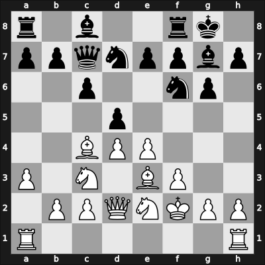 1965 Mar del Plata – Round 12 – Rossetto, Hector – 1/2-1/2 – Benko, Pal – G91