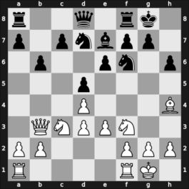 1965 Mar del Plata – Round 15 – Rossetto, Hector – 1/2-1/2 – Averbakh, Yuri L – G118