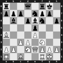 1965 Marianske Lazne – Round 8 – Robatsch, Karl – 1/2-1/2 – Pachman, Ludek – G41