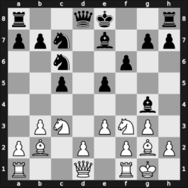 1965 Marianske Lazne – Round 15 – Pirc Salamon, Hubert – 1/2-1/2 – Pachman, Ludek – G70