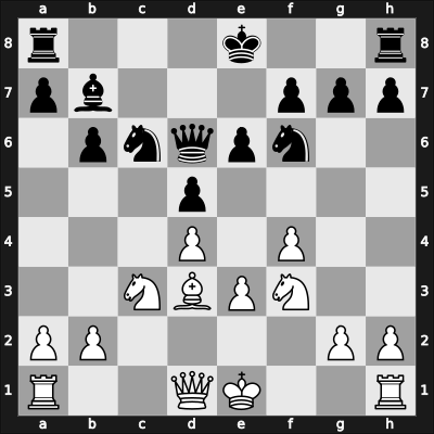 1965 New York ch-USA – Round 2 – Rossolimo, Nicolas – 1-0 – Bisguier, Arthur B – G6