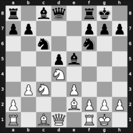 1965 New York ch-USA – Round 3 – Bisguier, Arthur B – 0-1 – Addison, Wiliam G – G7
