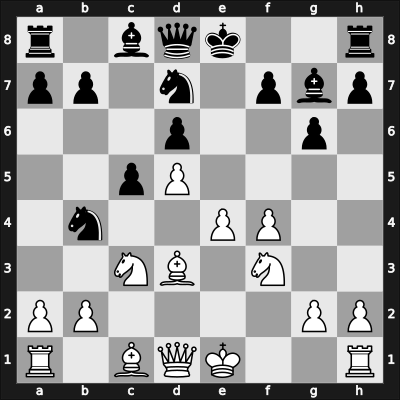 1965 New York ch-USA – Round 3 – Saidy, Anthony – 1-0 – Rossolimo, Nicolas – G9