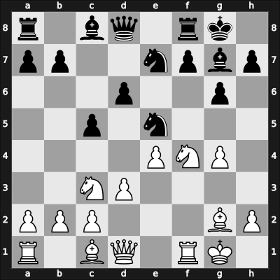 1965 New York ch-USA – Round 5 – Benko, Pal – 0-1 – Zuckerman, Bernard – G17