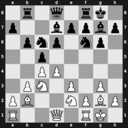 1965 New York ch-USA – Round 9 – Benko, Pal – 1/2-1/2 – Evans, Larry – G31