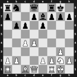 1965 New York ch-USA – Round 5 – Burger, Kim – 0-1 – Rossolimo, Nicolas – G10