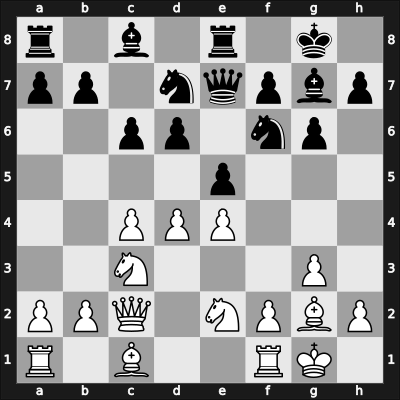1965 New York ch-USA – Round 11 – Burger, Kim – 0-1 – Fischer, Raphael – G25