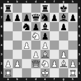 1965 Noordwijk – Round 1 – Botvinnik, Mikhail – 1-0 – De Kort, Bart – G4