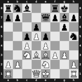 1965 Noordwijk – Round 6 – Kort, Jacob – 0-1 – Larsen, Benjamin Holsko – G20