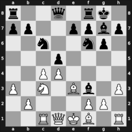 1965 Noordwijk – Round 7 – Larsen, Benjamin Holsko – 0-1 – Trifunovic, Petar – G23