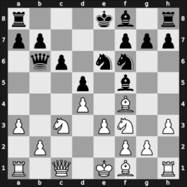 1965 Noordwijk – Round 7 – Flohr, Salo – 1/2-1/2 – Kort, Jacob – G26