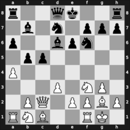1965 Novi Sad – Round 1 – Bertok, Mario Jr. – 1/2-1/2 – Ciric, Dragoljub M – G3