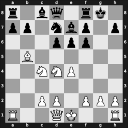 1965 Novi Sad – Round 1 – Planinec, Albin – 1/2-1/2 – Parma, Bruno – G21