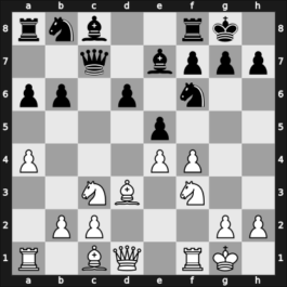 1965 Novi Sad – Round 2 – Buljovcic, Ivan – 1/2-1/2 – Bogdanovic, Rajko – G27