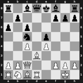 1965 Novi Sad – Round 10 – Djurovic, Dejan – 1/2-1/2 – Gligorić, Svetozar – G86
