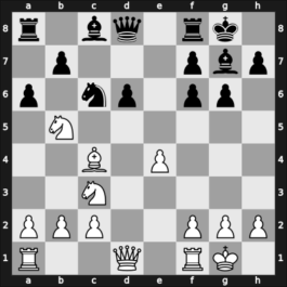 1965 Novi Sad – Round 13 – Matulovic, Milan – 0-1 – Dan Nikolic, Slobodan – G106