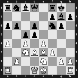 1965 Novi Sad – Round 14 – Damjanovic, Marko – 1/2-1/2 – Ostojic, Predrag – G114