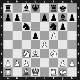 1965 Novi Sad – Round 18 – Gligorić, Svetozar – 1/2-1/2 – Matulovic, Milan – G151