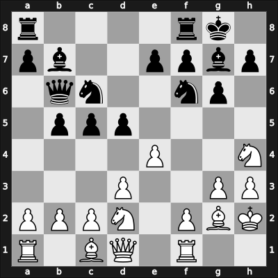 1965 POL Ch 22th – Round 2 – Bednarski, Jacek B – 1/2-1/2 – Drozd, Ryszard – G11