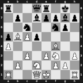 1965 POL Ch 22th – Round 3 – Schinzel, Wladyslaw – 1-0 – Brzozka, Stefan – G13