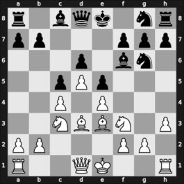 1965 POL Ch 23th sf – Round 1 – Kwasniewski, Zdzislaw – 1/2-1/2 – Tarnowski, Alfred – G2