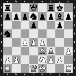 1965 POL Ch 23th sf – Round 2 – Kuszko, Juliusz – 1/2-1/2 – Schmidt, Wlodzimierz – G5