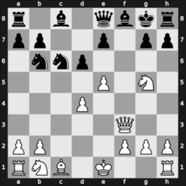1965 POL Ch 23th sf – Round 5 – Pietrusiak, Bogdan – 1/2-1/2 – Pojedziniec, Wladyslaw – G12