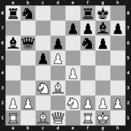 1965 Pardubice – Round 1 – Pithart, Frantisek – 1/2-1/2 – Opocensky, Karel – G1