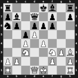 1965 Pardubice – Round 1 – Machacek, Petr – 1/2-1/2 – Florian, Jaromir – G8