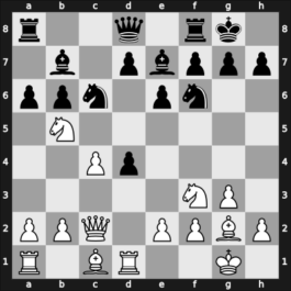 1965 Pardubice – Round 1 – Pithart, Frantisek – 1/2-1/2 – Augustin, Josef – G25