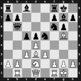 1965 Pardubice – Round 3 – Alster, Ladislav – 1/2-1/2 – Marshalek, Joseph – G32