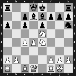 1965 Pardubice – Round 4 – Blatny, Frantisek – 1/2-1/2 – Fichtl, Jiri – G41