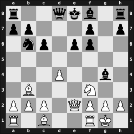 1965 Pardubice – Round 6 – Novak, Ervin – 1/2-1/2 – Pithart, Frantisek – G51