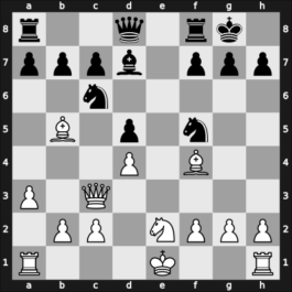 1965 Pardubice – Round 13 – Vesely, Jiri – 1/2-1/2 – Blatny, Frantisek – G85